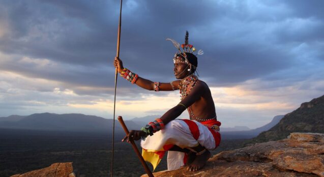 Kenia Samburu Krieger